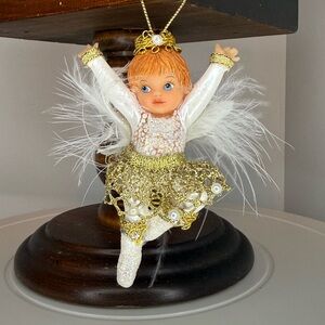 Vintage Snow Angels Ornament